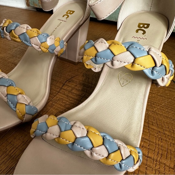 NEW Seychelles BC Wanna Be Heels in Blush Multi Size 8.5 - Picture 9 of 12